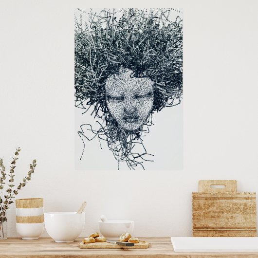 Maske Poster (Küche)