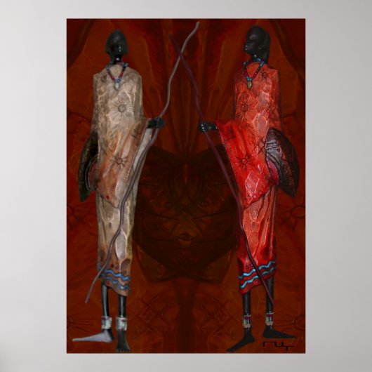 Maske Poster (Vorne)