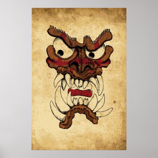 Maske Poster (Vorne)