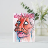 Maske Postkarte (Stehend Vorderseite)