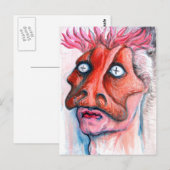 Maske Postkarte (Vorne/Hinten)