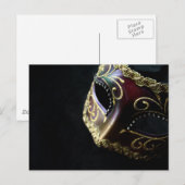 Maske Postkarte (Vorne/Hinten)