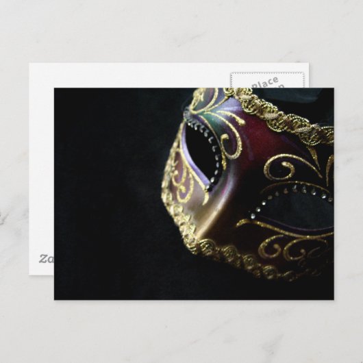 Maske Postkarte (Vorne/Hinten)