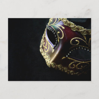 Maske Postkarte