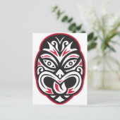 Maske Postkarte (Stehend Vorderseite)