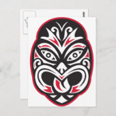 Maske Postkarte (Vorne/Hinten)