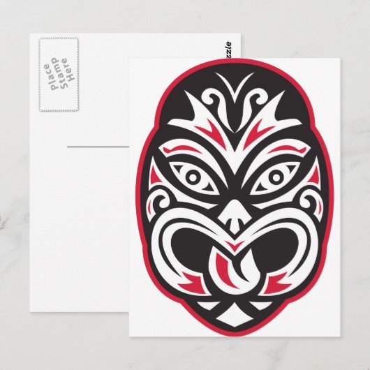 Maske Postkarte (Vorne/Hinten)