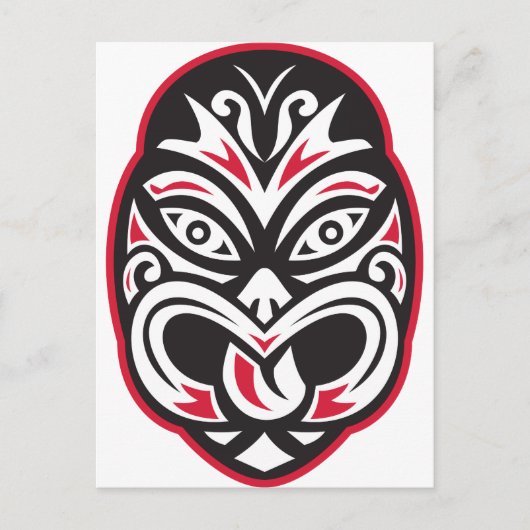 Maske Postkarte (Vorderseite)
