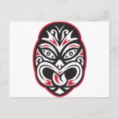 Maske Postkarte (Vorderseite)