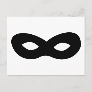 Maske Postkarte