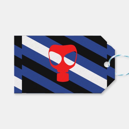 Maske-Pride-Markierung Geschenkanhänger (Vorderseite (Horizontal))