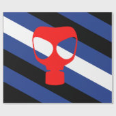 Maske-Pride-Markierung Geschenkpapier (Flach)