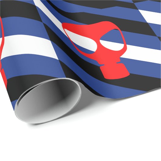Maske-Pride-Markierung Geschenkpapier (Rolleneckpunkt)