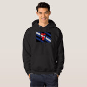 Maske-Pride-Markierung Hoodie (Vorne ganz)