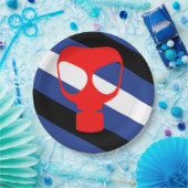 Maske-Pride-Markierung Pappteller (Party)