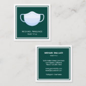 Maske Quadratische Visitenkarte (Vorne/Hinten)