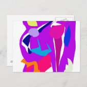 Maske Scrupulenz Lastkraftwagen Novel Bat Postkarte (Vorne/Hinten)