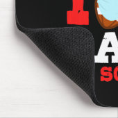Maske Spaß 100 Tage Schullehrer Junge Mousepad (Ecke)
