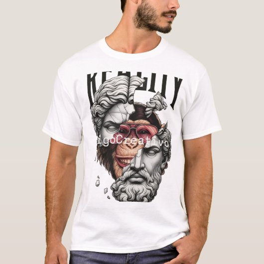 Maske T-Shirt (Vorderseite)