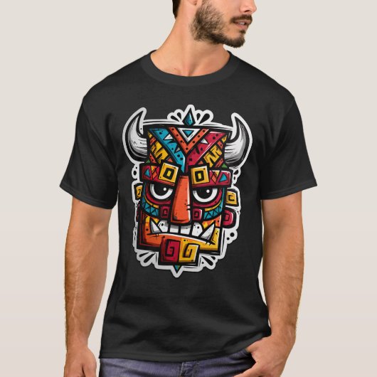 Maske T-Shirt (Vorderseite)
