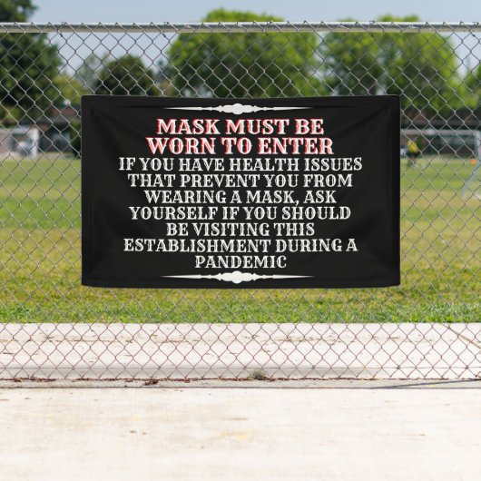 Maske tragen banner (Insitu)