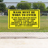 Maske tragen banner (Insitu)