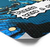 Maske tragen poster (Ecke)