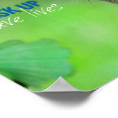 Maske up Rett Lives Poster (Ecke)