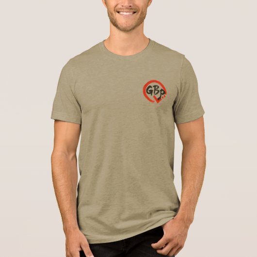 Maske von Glenn III Tri-Blend Shirt (Vorderseite)