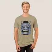 Maske von Glenn IV Tri-Blend Shirt (Vorderseite voll)