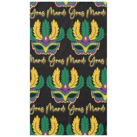 Maske von Mardi gras Tischdecke (Vorderseite)