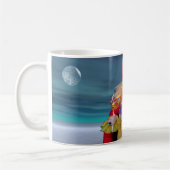 Maske von Venedig Kaffeetasse (Links)