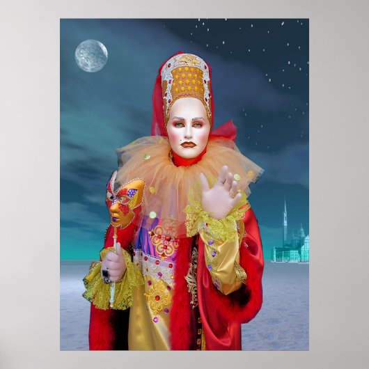 Maske von Venedig Poster (Vorne)