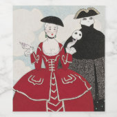 Masked Ball Weinetikett (Einzelnes Label)