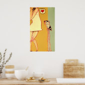 Masked Bandit Steals A Heart Poster (Küche)