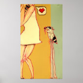 Masked Bandit Steals A Heart Poster (Vorne)