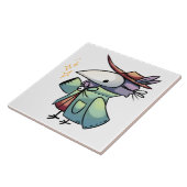 Masked Bird Fliese (Seite)