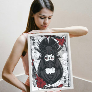 Masked Geisha Poster