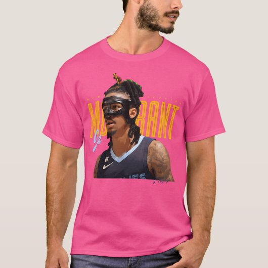 Masked Ja Morant T-Shirt (Vorderseite)