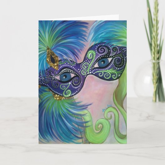 "MASKED" KARTE (Vorderseite)