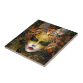 Masked Lady Fantasy Art Fliese (Seite)
