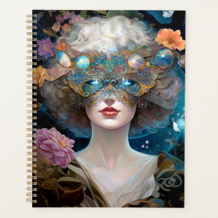 Masked Lady Fantasy Art Planer