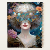 Masked Lady Fantasy Art Planer (Rückseite)