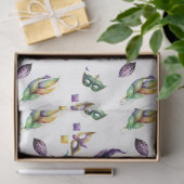 Masked Mardi Gras Series Design 5 Seidenpapier (Geschenk)