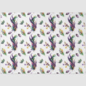 Masked Mardi Gras Series Design 5 Seidenpapier (Vorderseite)