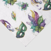 Masked Mardi Gras Series Design 9 Seidenpapier (Ausschnitt)