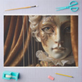 Masked Marionette Decoupage | Reispapier | Seidenpapier (Basteln)