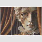 Masked Marionette Decoupage | Reispapier | Seidenpapier (Vorderseite)