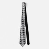 Masked Mexican Wrestler Patterned Tie Krawatte (Vorderseite)