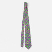 Masked Mischief Mardi Gras Tie Krawatte (Rückseite)